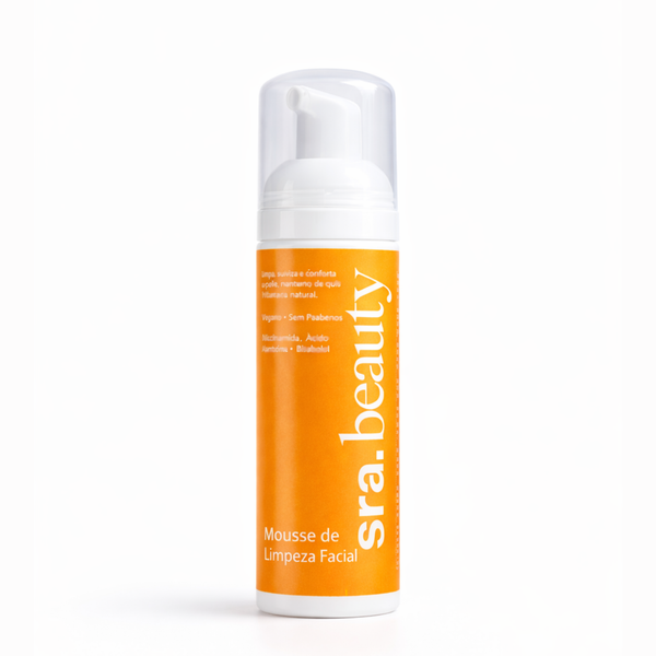 Mousse de Limpeza Facial (Ácido Lático + Melaleuca) 150ml