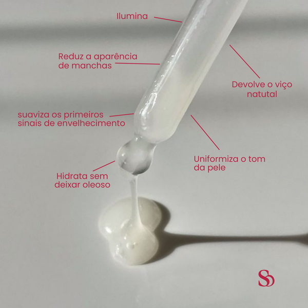 Sérum Hidratante Facial (Niacinamida + Rosa Mosqueta) 30 ml