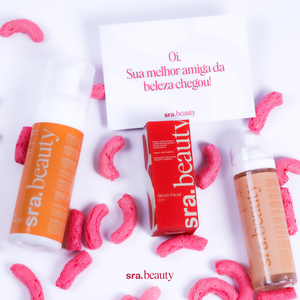 Kit Sra Beauty - Rotina Ativos Essenciais (Limpeza, Poros e Glow)