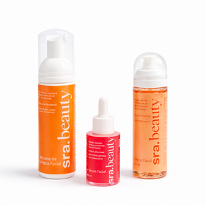 Kit Sra Beauty - Rotina Ativos Essenciais (Limpeza, Poros e Glow)