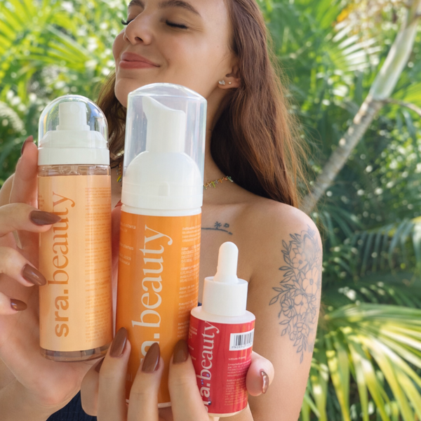 Kit Sra Beauty - Rotina Ativos Essenciais (Limpeza, Poros e Glow)