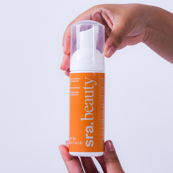 Mousse de Limpeza Facial (Ácido Lático + Melaleuca) 150ml